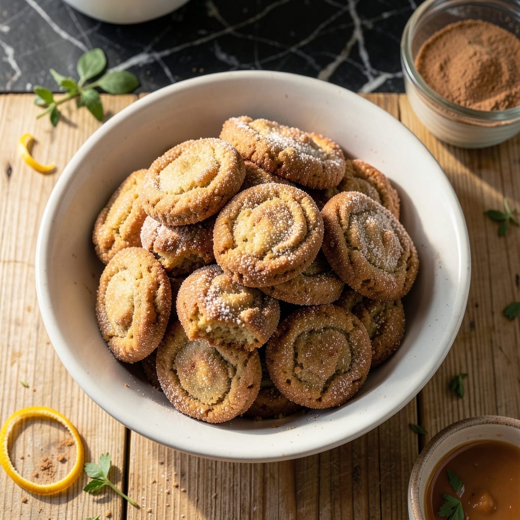 Snickerdoodle Recipe No Butter: Cinnamon-Sugar Cloud Cookies