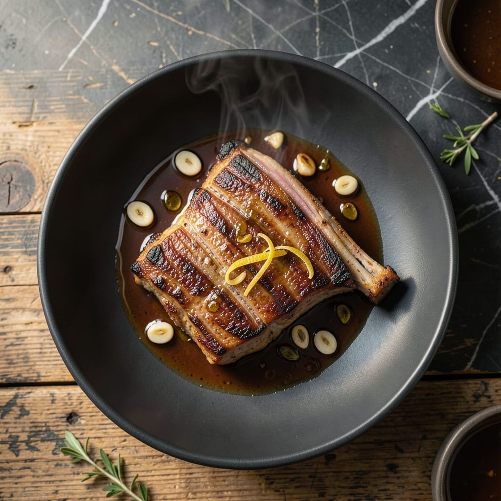 Bone In Pork Shoulder Blade Steak Recipe: Marinated and Charred to Juicy Success