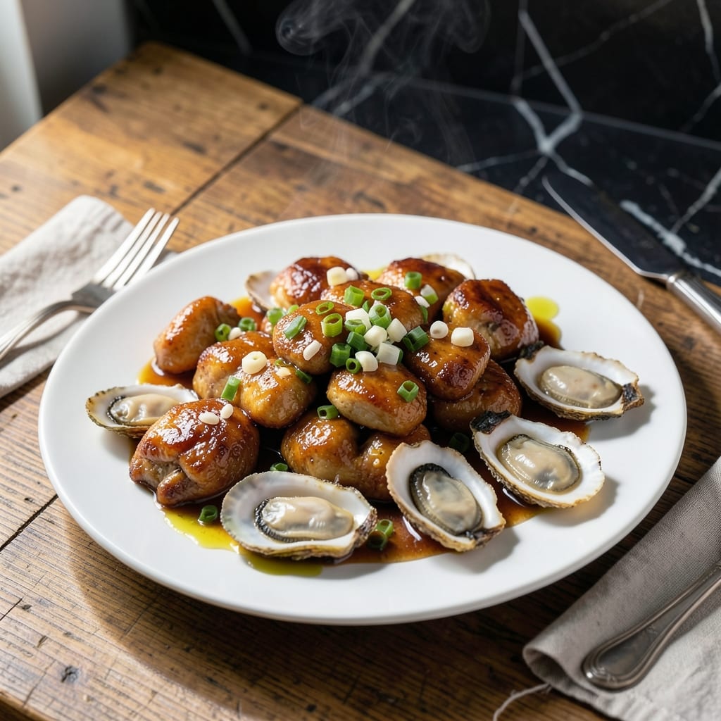 Oyster Chicken Recipe: Savory Seafood Twist on Classic Comfort