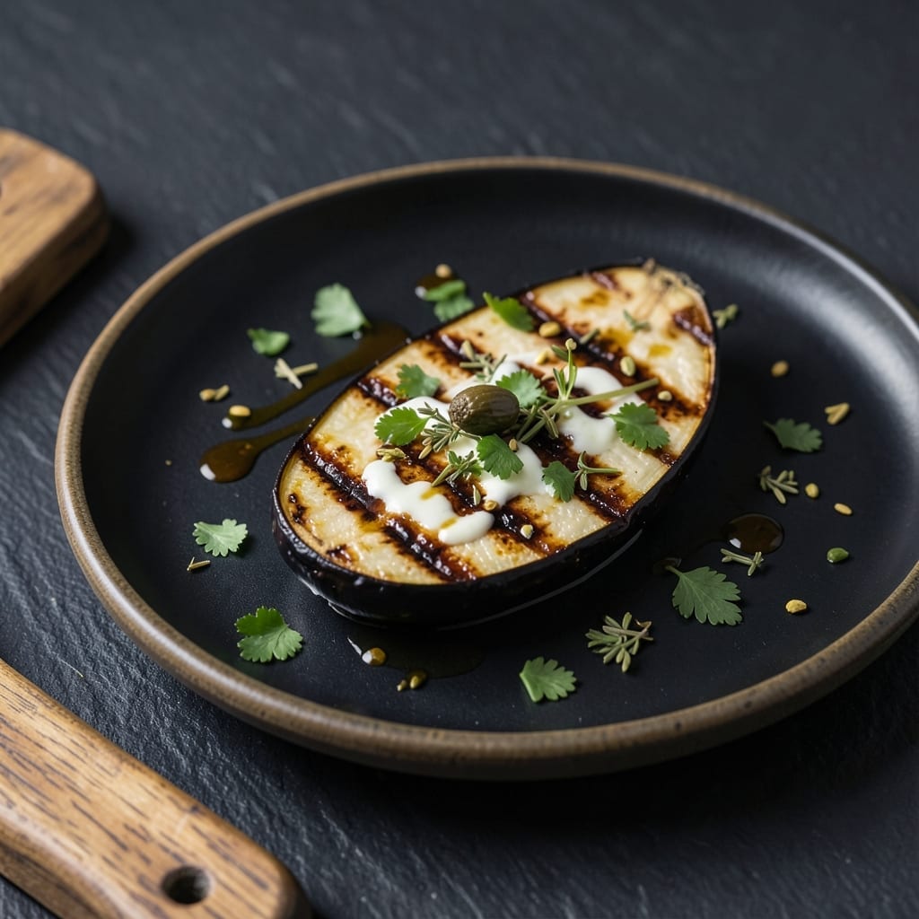 Eggplant on the Grill Recipe: Smoky Char With Herb Infusion