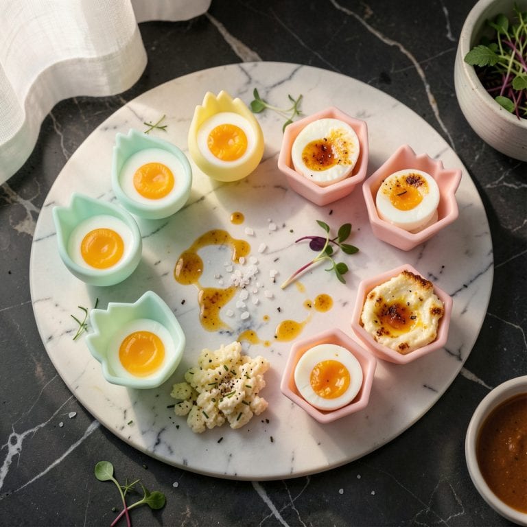 eggs in silicone molds detailed visual guide