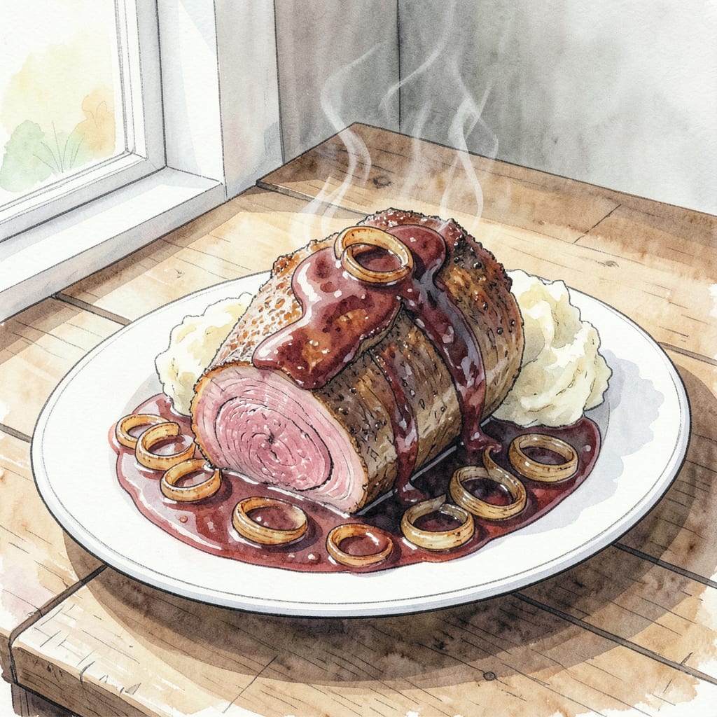 Elk Roast Crock Pot Recipe: Tender Wild Game Perfection example with annotations
