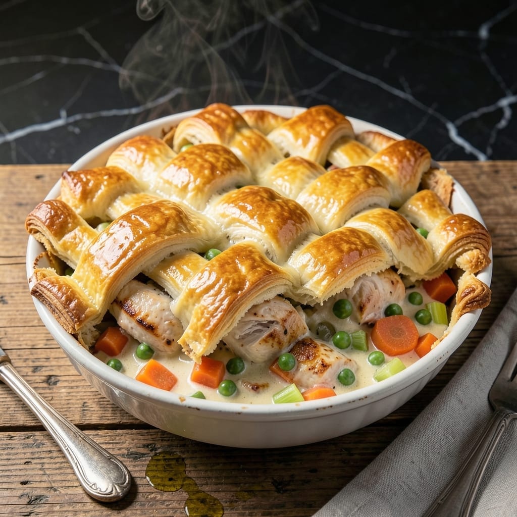 Pot Pie Recipe Using Crescent Rolls: Flaky Layers With Savory Filling