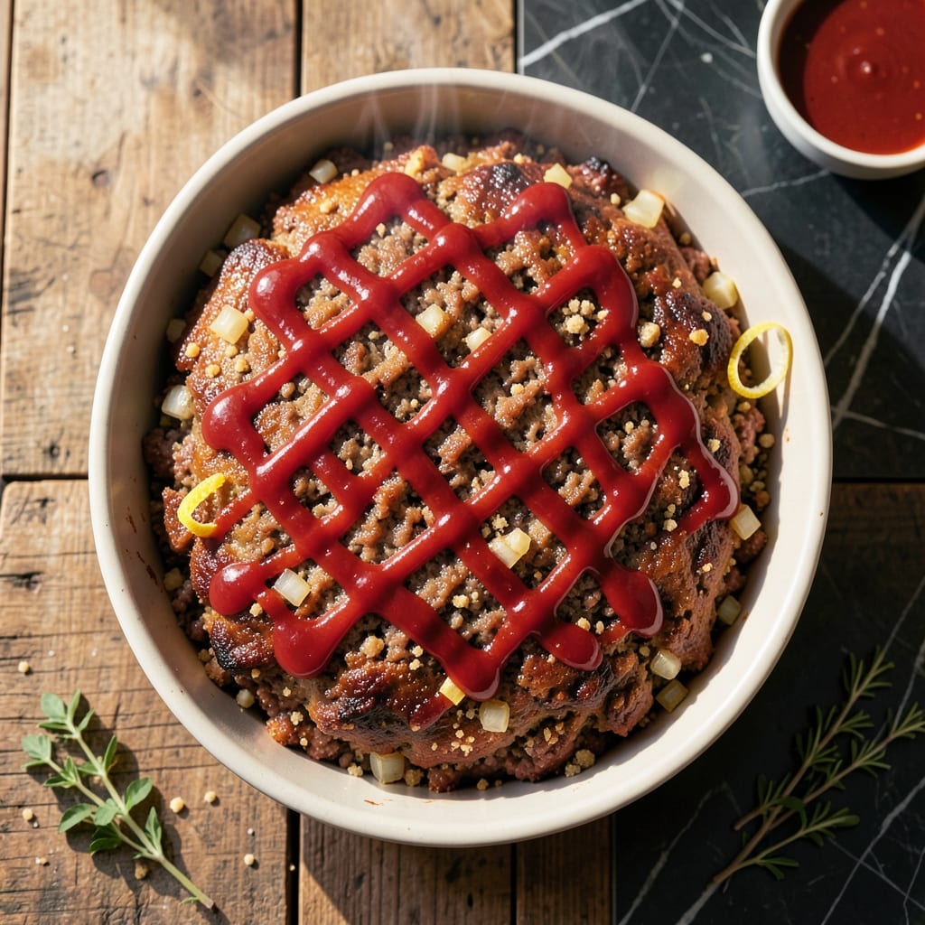 Meatloaf Recipe Using 2 Lbs Ground Beef: Classic Family Dinner with Moist Texture