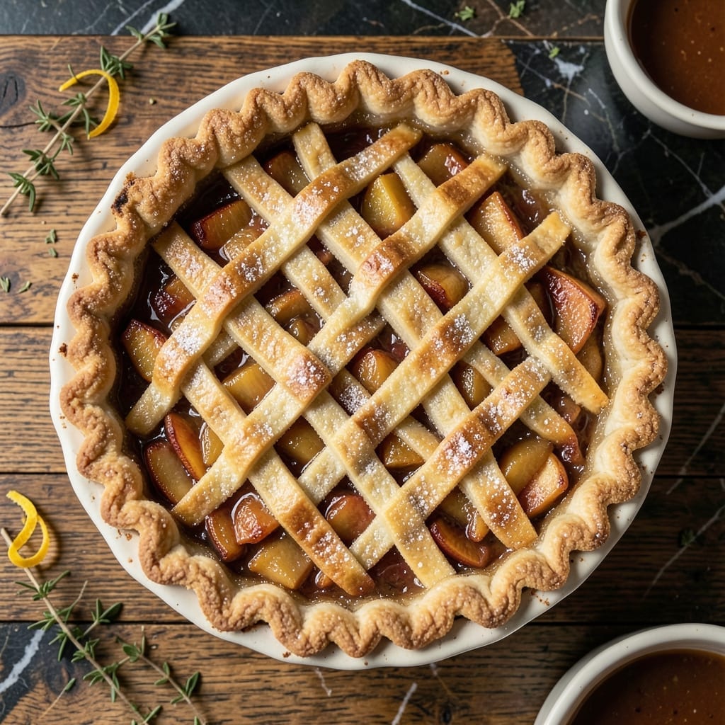 Apple Pie Recipe With Canned Pie Filling: Flaky Crust Without the Fuss