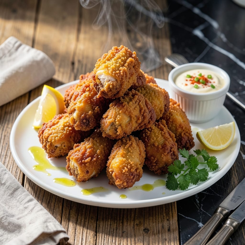 Recipe For Deep Fried Chicken Tenders: Golden Crispy Bites With Juicy Centers