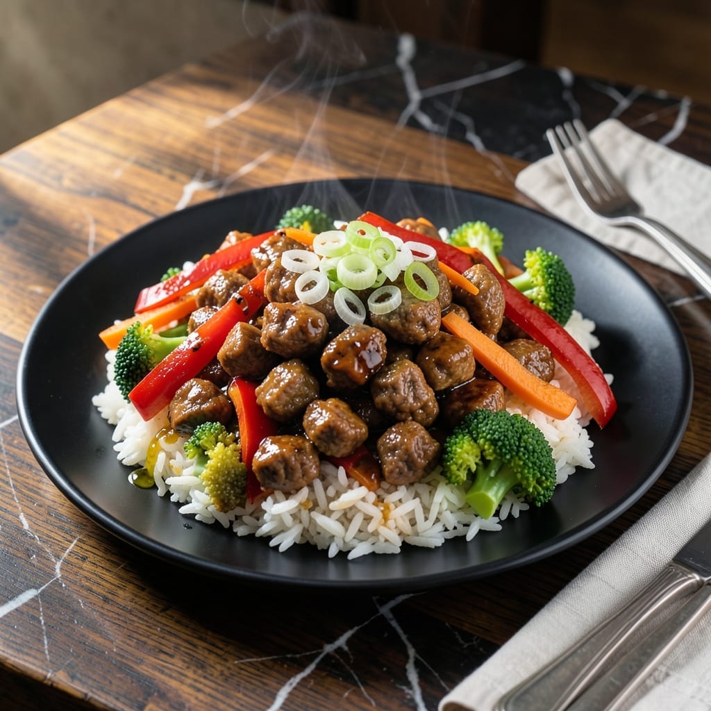 Ground Beef Stir Fry Recipe With Rice: Savory Wok-Tossed Goodness