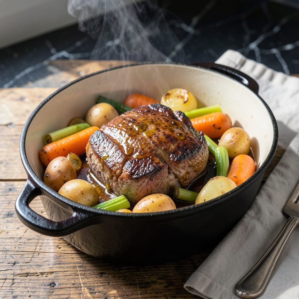 Pot Roast Recipe in Roaster Oven: Melt-in-Your-Mouth Slow Cooked Beef