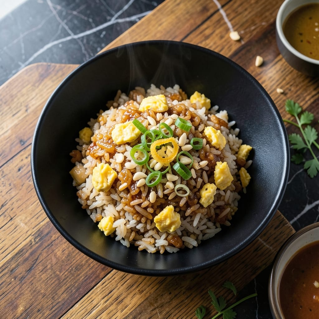 Fried Rice Recipe No Veggies: Simple Egg and Soy Sauce Flavor