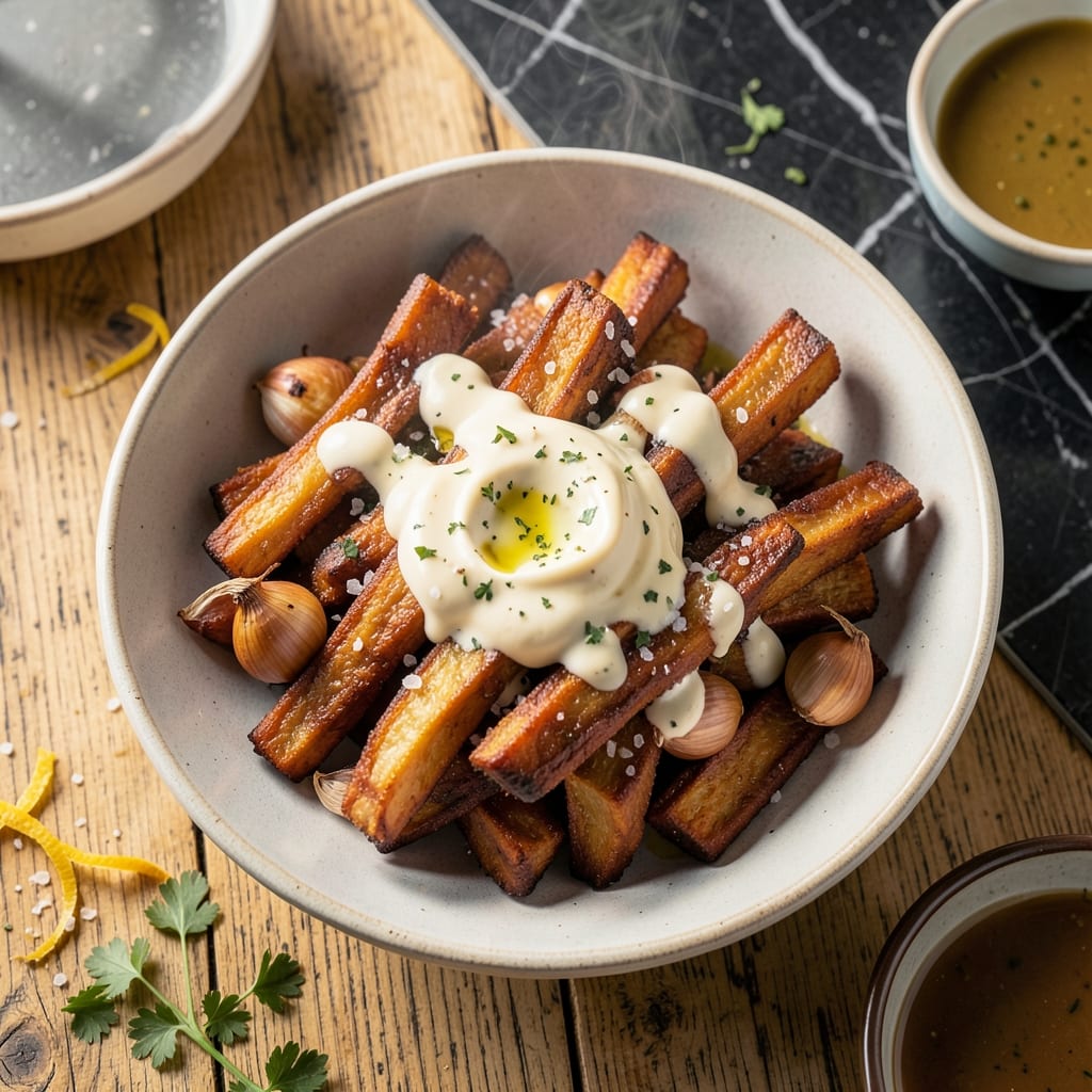 Frozen Yuca Recipe: Crispy Golden Fries with Garlic Aioli