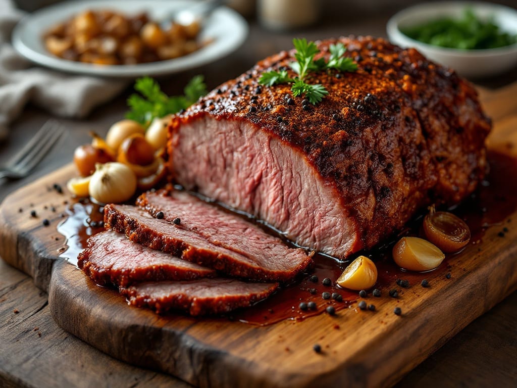 Roast Brisket Recipe: Low-and-Slow Smoky Depth With Crispy Bark