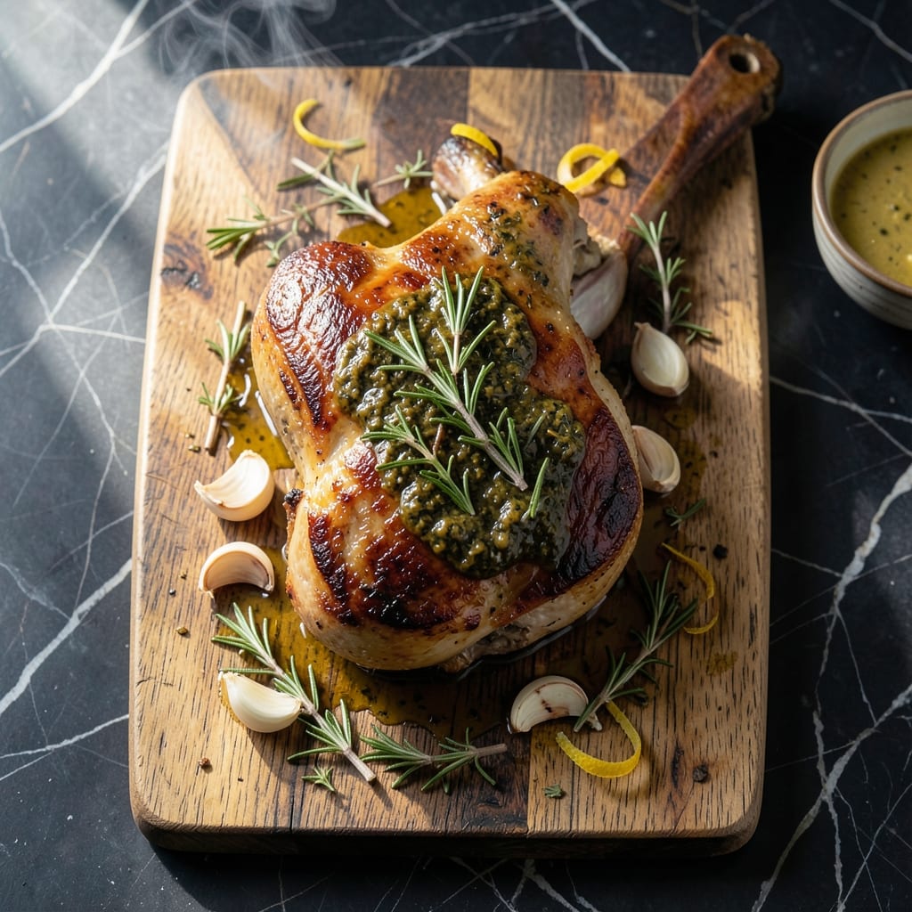 Recipe For Leg Of Lamb Roast In Oven: Herb-Crusted Elegance For Sunday Dinner