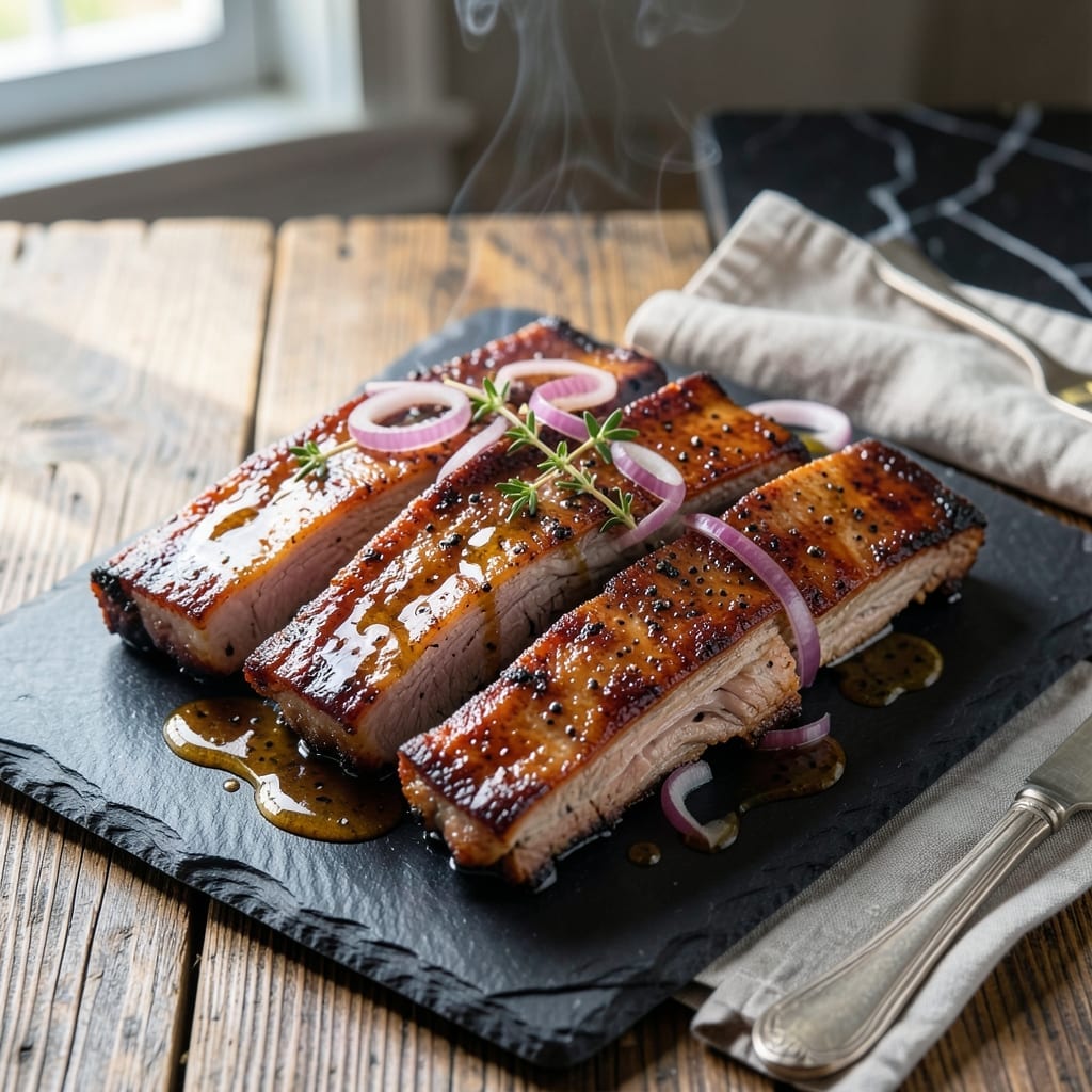 Boneless Pork Ribs Barbecue Recipe: Smoky Sweet Sauce With Tender Bites