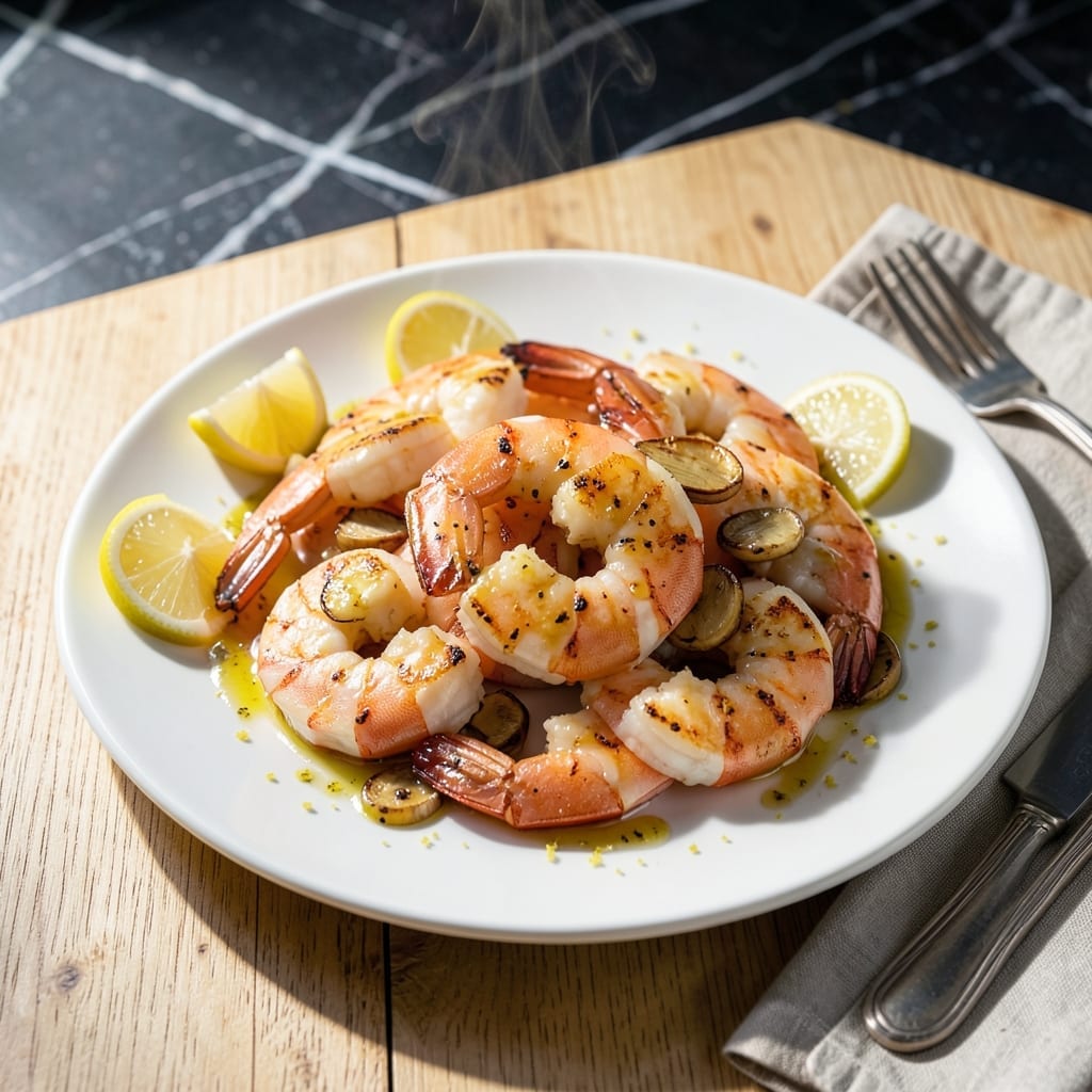 Fresh Shrimp Recipe Ideas: Quick Garlic-Lemon Garlic Infusion