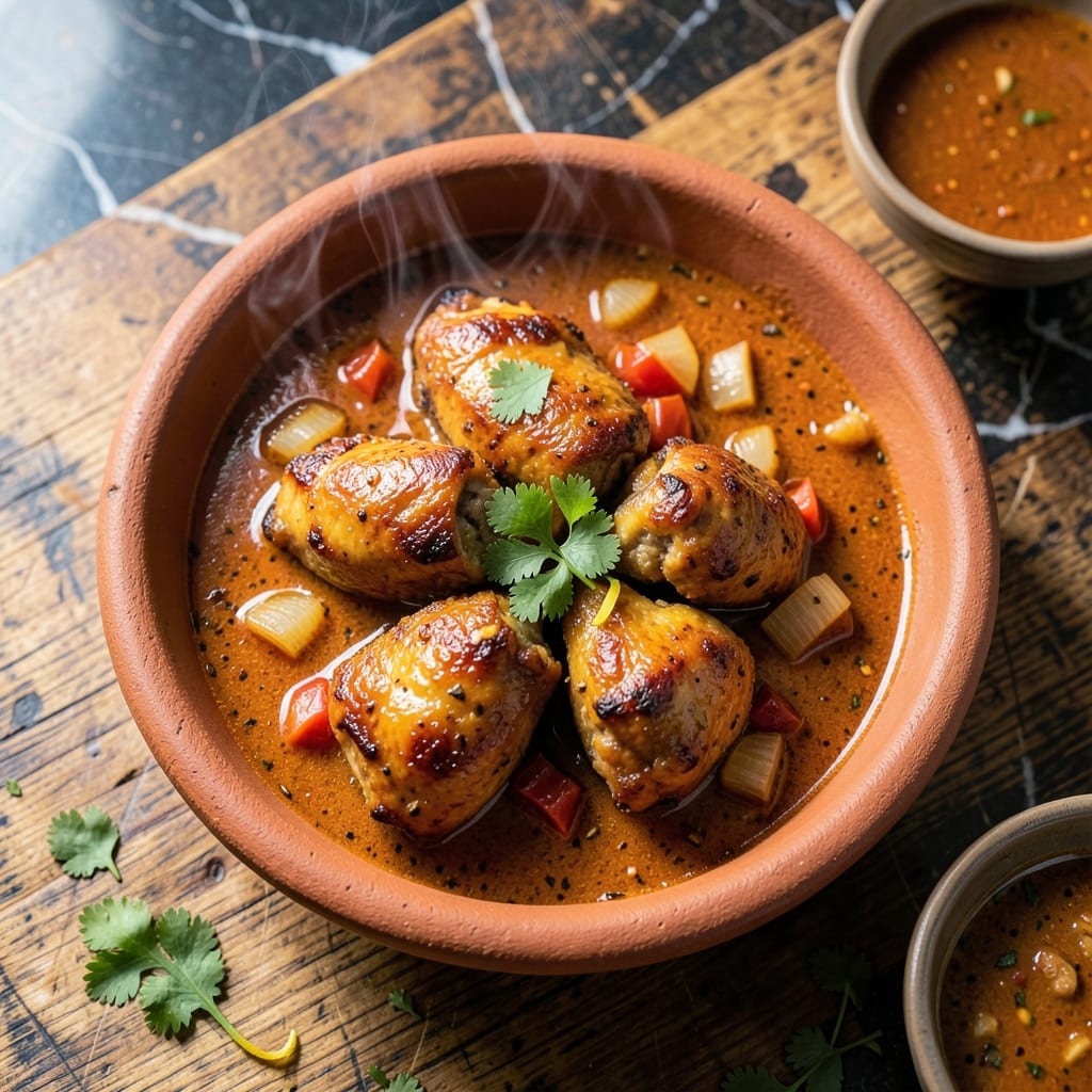 Garlic Chicken Curry Recipe Indian: Aromatic Spices in a Rich Gravy