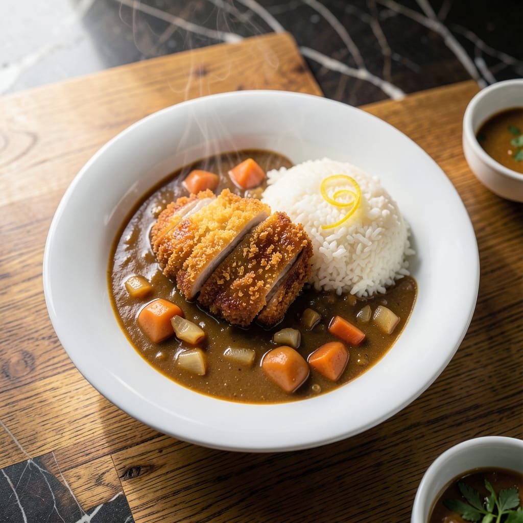 Japanese Katsu Curry Recipe With Golden Curry: Crispy Cutlet in Rich Sauce