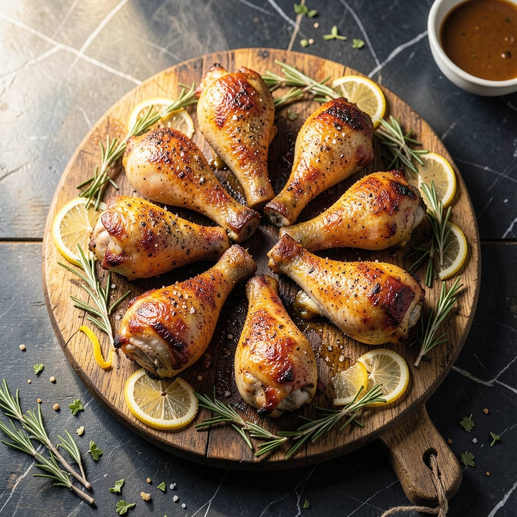 Recipe Drumsticks Baked in Oven: Crispy Skin With Juicy Meat Inside