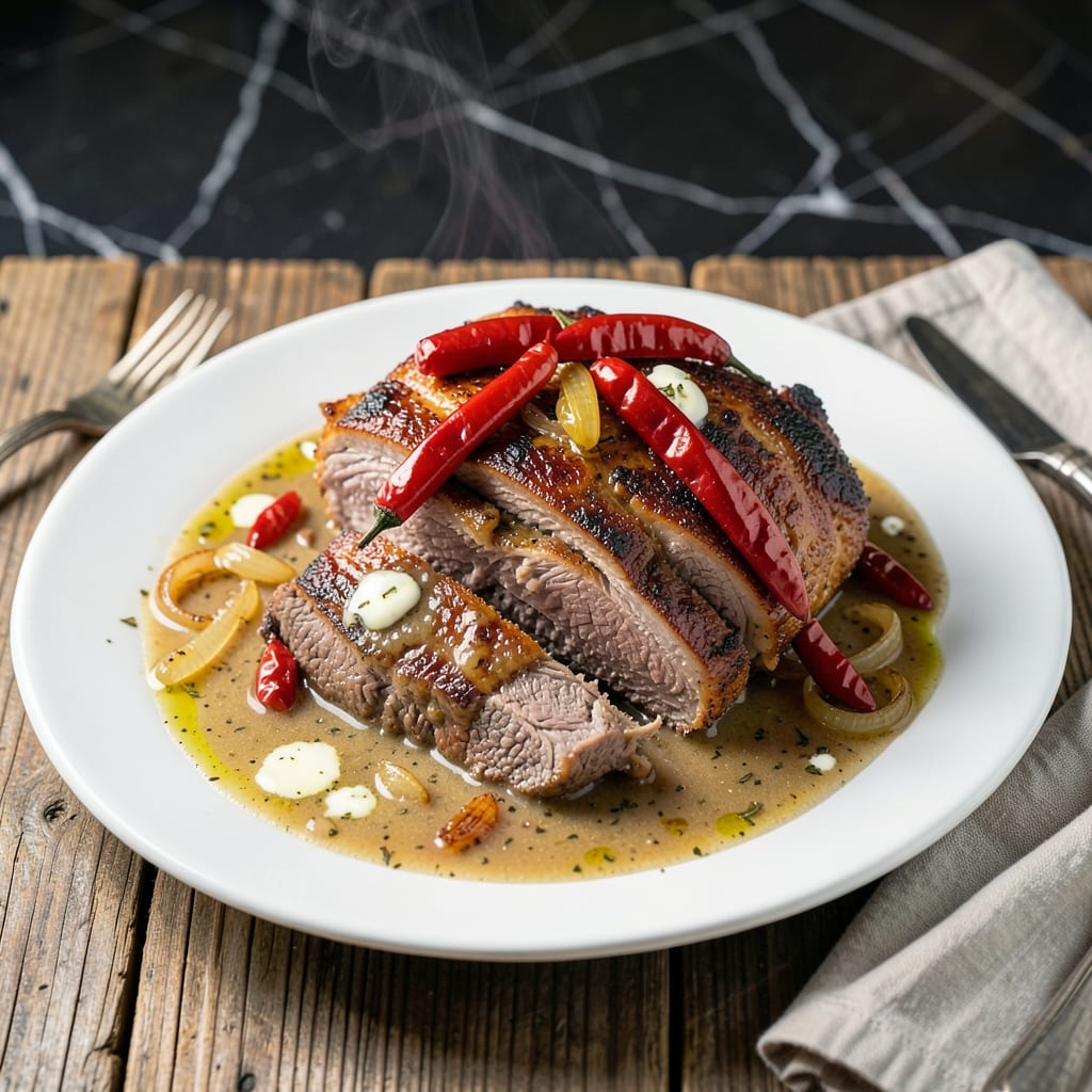 Mississippi Chuck Roast Recipe Slow Cooker: Pepperoncini-Infused Melting Tenderness