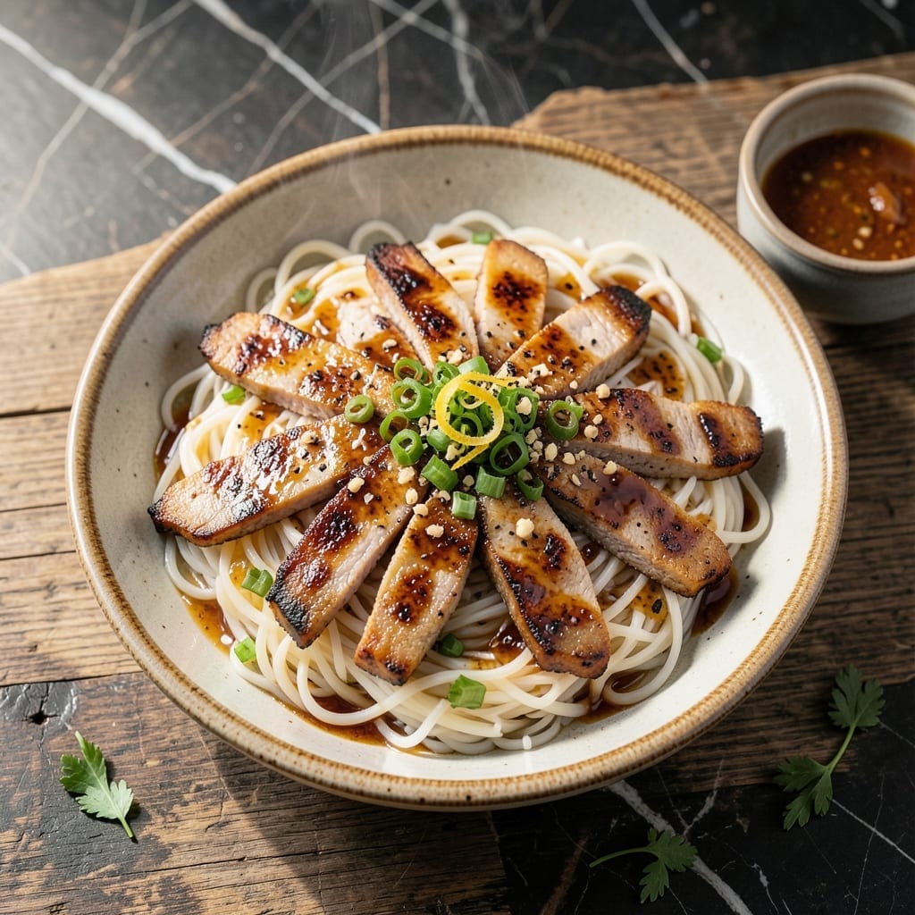 Grilled Pork Vermicelli Recipe: Vietnamese Noodle Bowl With Charred Pork