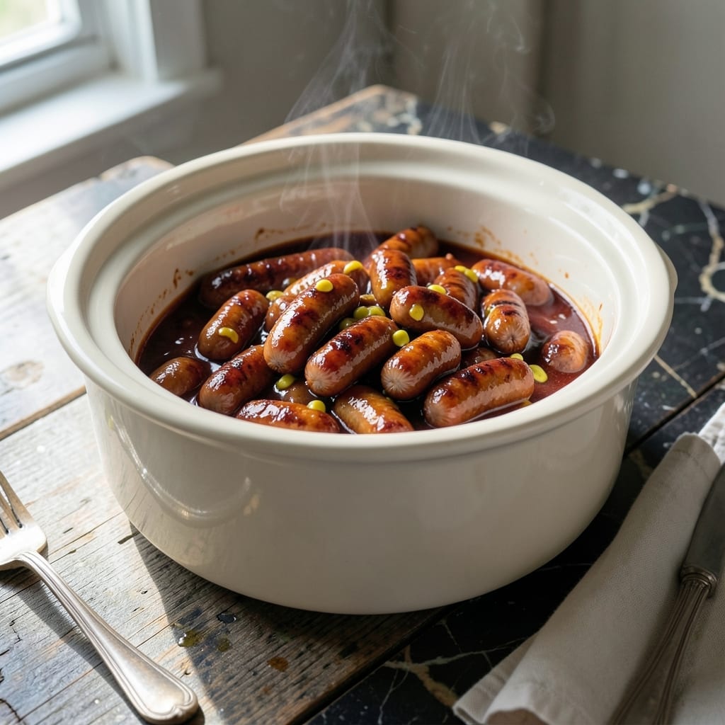 BBQ Smokies Recipe Crock Pot: Party-Ready in 3 Hours
