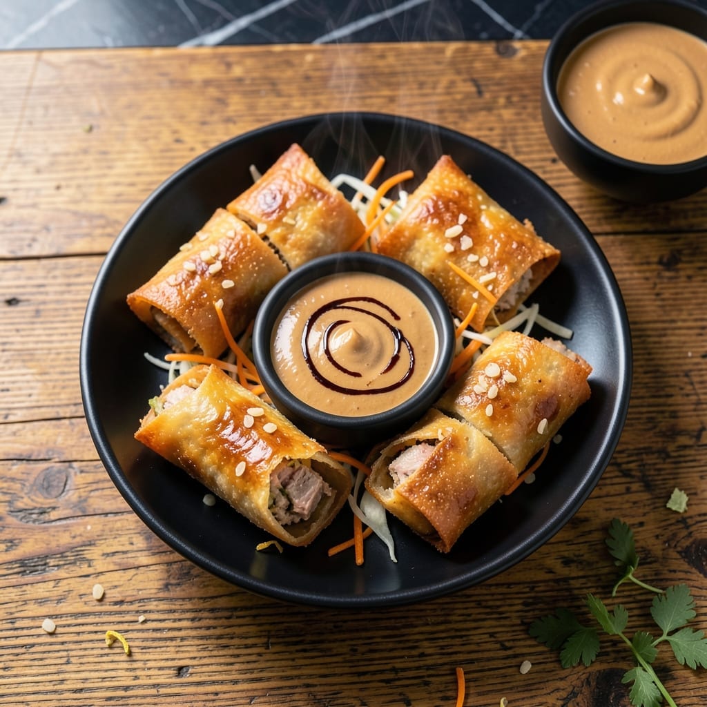 Egg Roll Recipe With Peanut Butter: Thai-Inspired Crunchy Twist