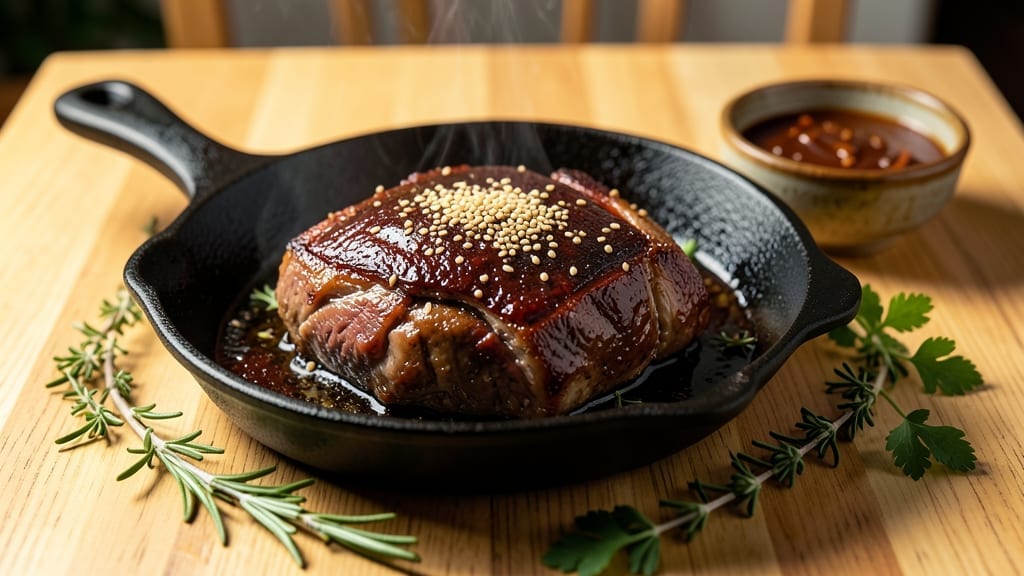 Delicious Beef Brisket Recipe: Juicy Cornbread Crust Topping Magic