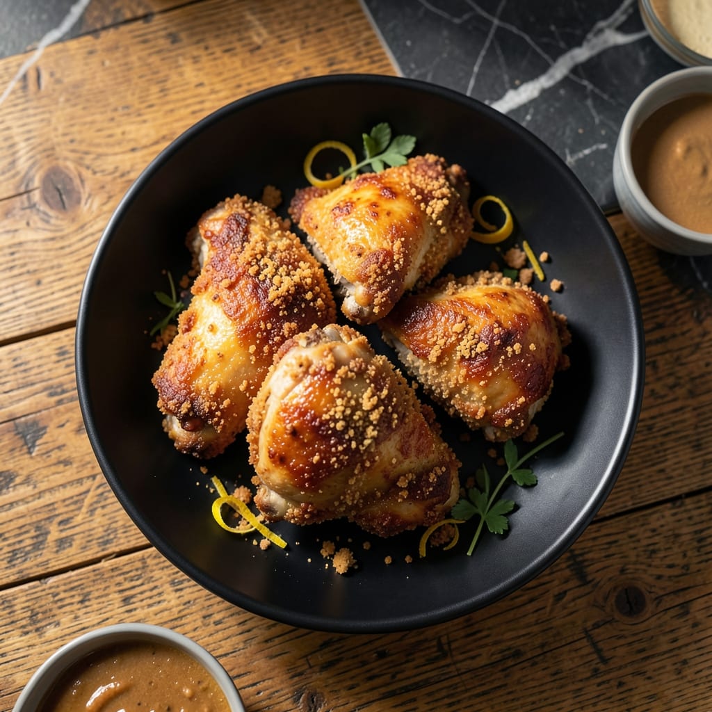Keto Fried Chicken Recipe Baked in Oven: Extra Crispy Almond Flour Coating