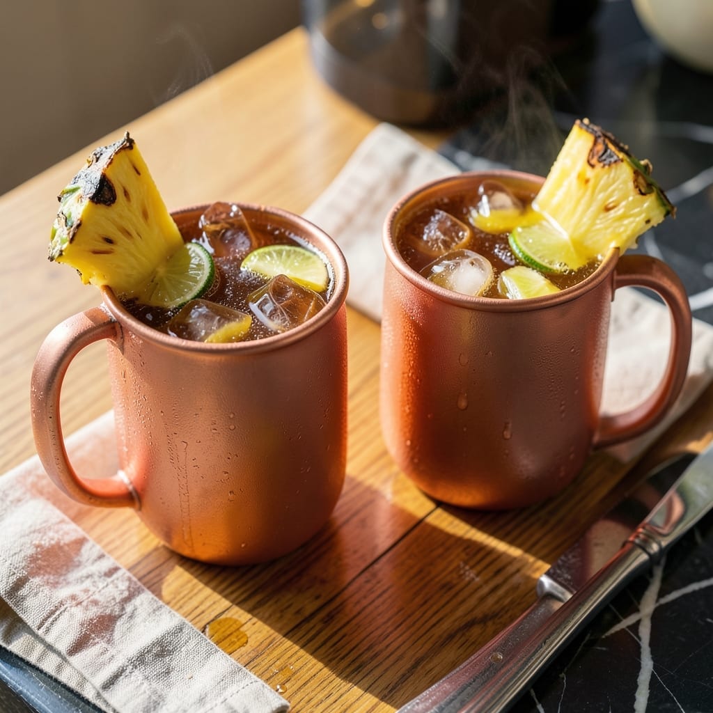 Hawaiian Mule Yard House Recipe: Tropical Ginger-Beer Twist
