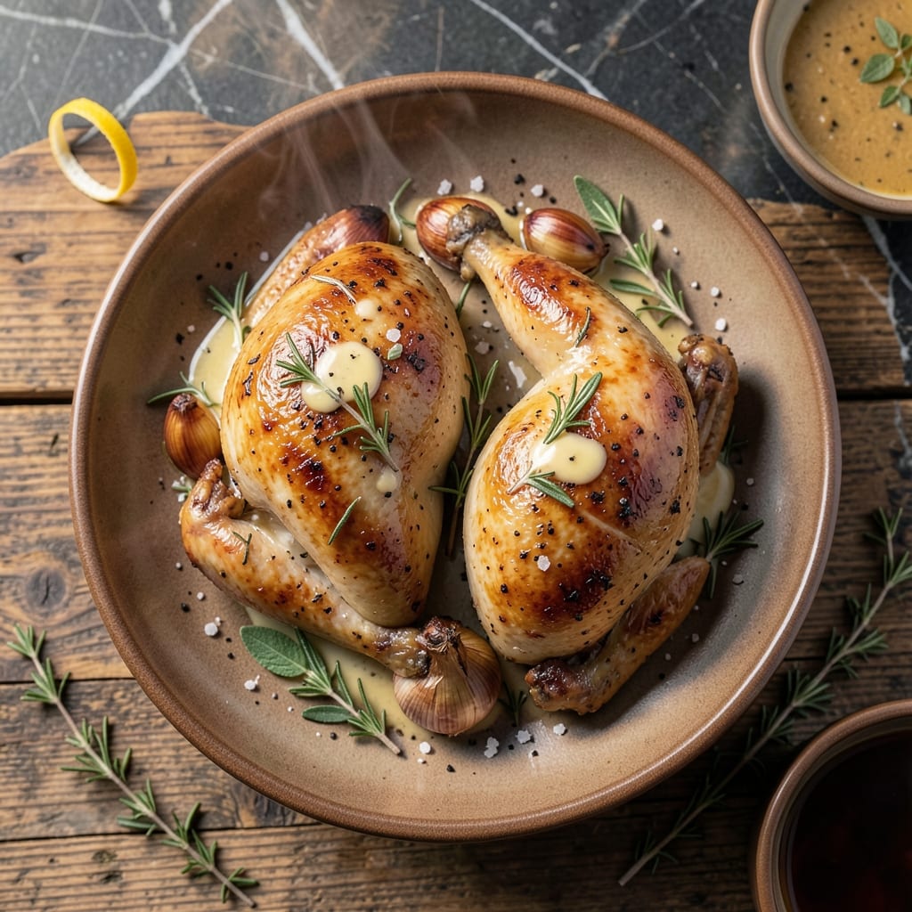 Cornish Hen Recipe Jamie Oliver: Herb-Roasted Elegance for Two