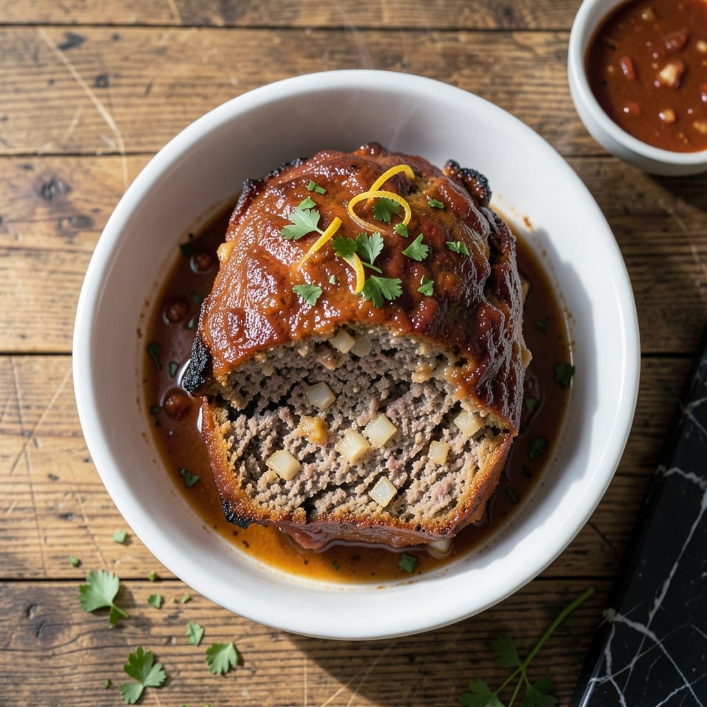 Meatloaf Recipe With Bread Soaked in Milk: Old-Fashioned Moisture Locked In