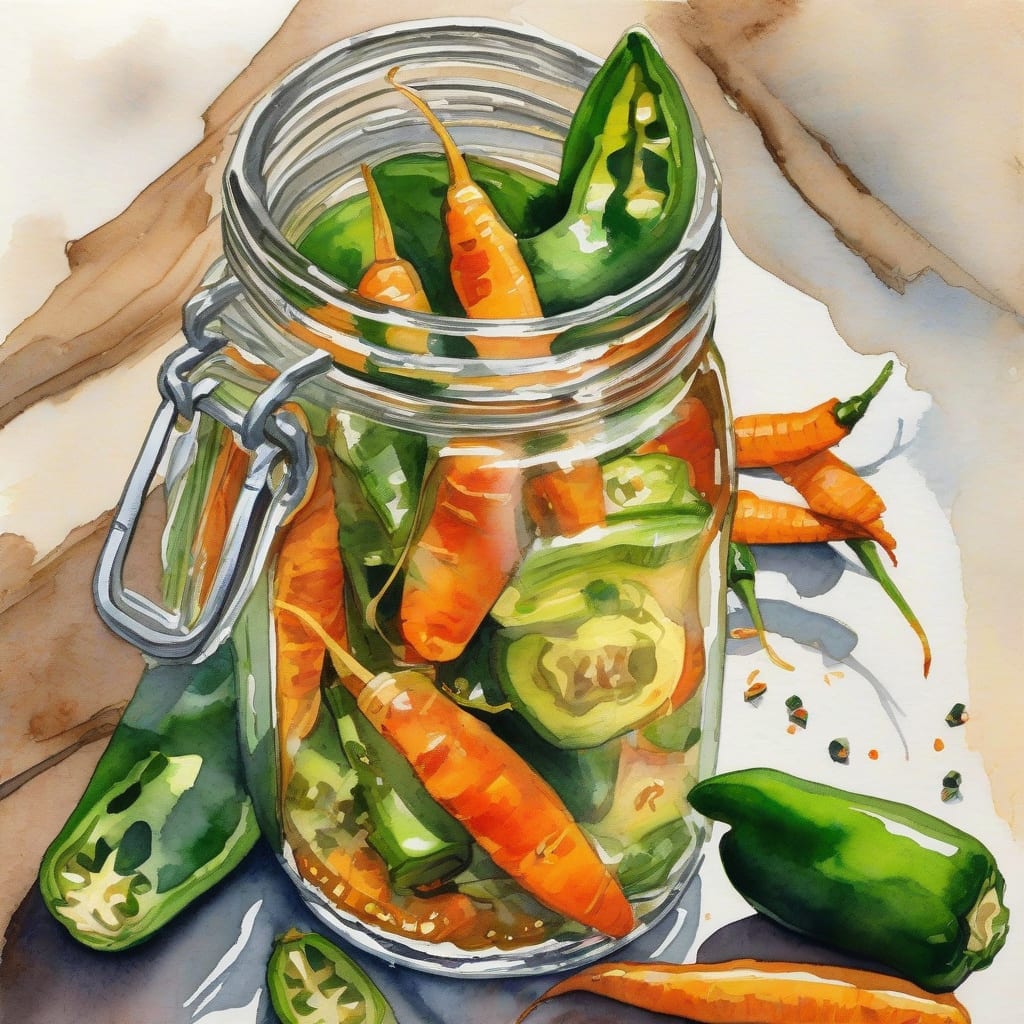 spicy pickled garden vodka recipe