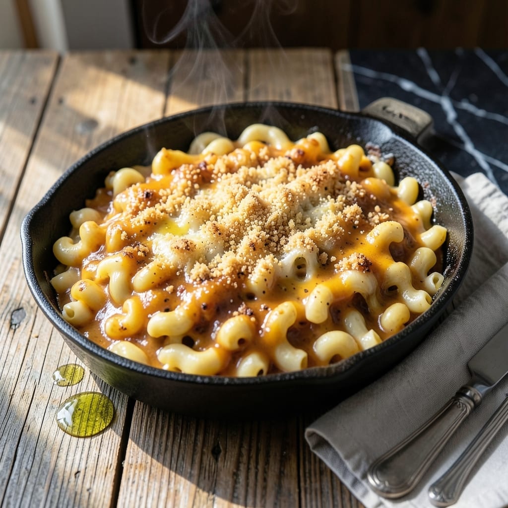 Homemade Macaroni And Cheese Recipe Soul Food: Three-Cheese Velvety Indulgence