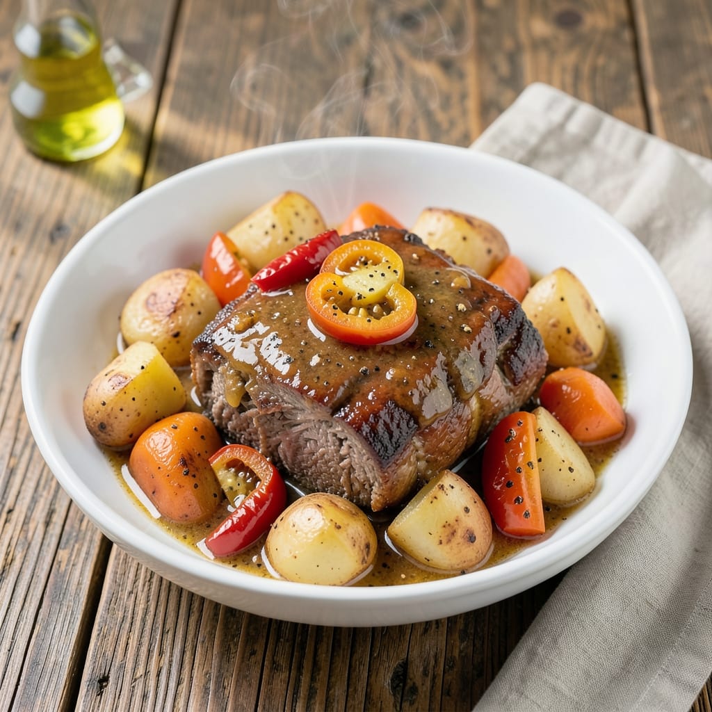 Mississippi Pot Roast Recipe Instant Pot Frozen: Set-It and Forget-It Melty Tenderness