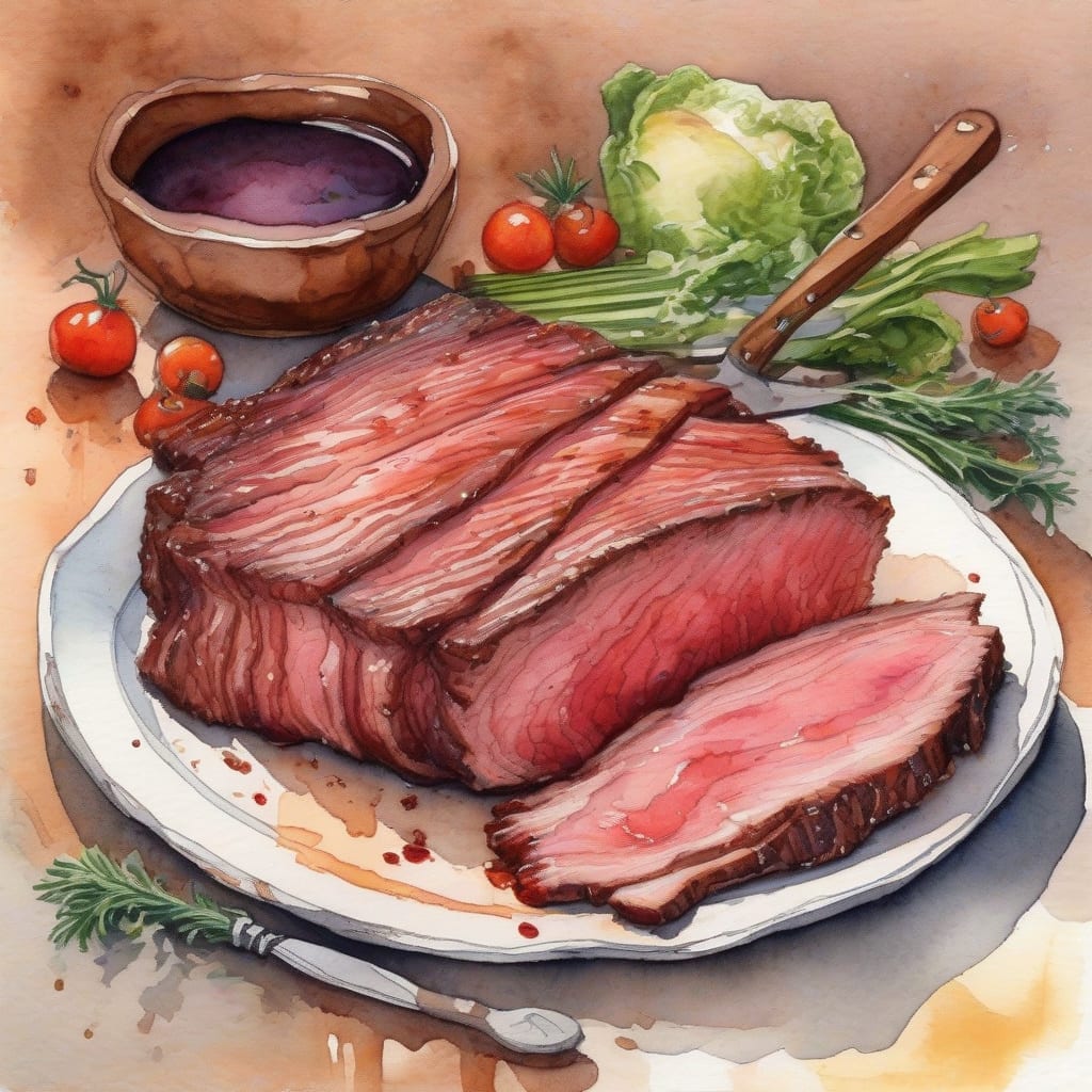 do you cut brisket with or against the grain