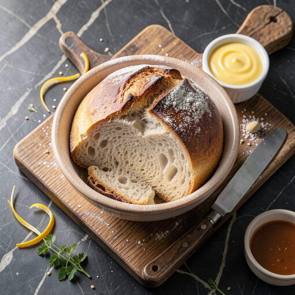 Homemade White Bread Recipe With Yeast: Golden Crust and Airy Crumb