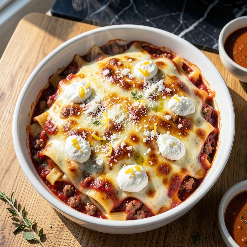 Lasagna Recipe Using Spaghetti Sauce: Shortcut to Rich Layered Flavor