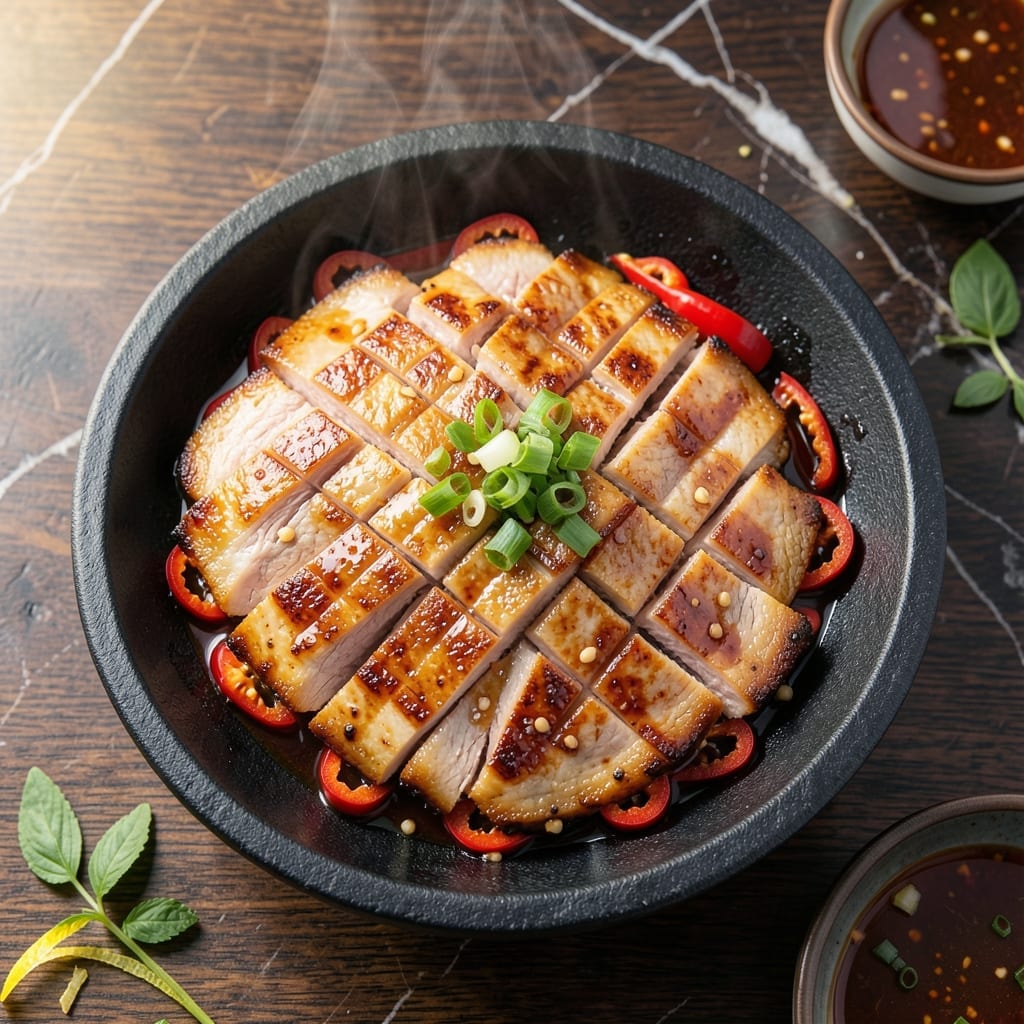 Pork Belly Recipe Korean: Crispy Skin With Sweet-Spicy Glaze