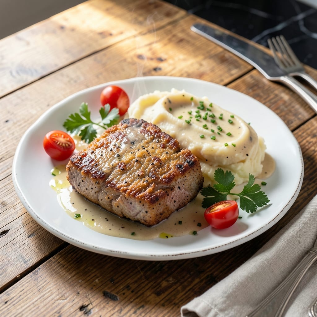 Old Fashioned Country Fried Steak Recipe Easy: Crispy Breading With Creamy Gravy