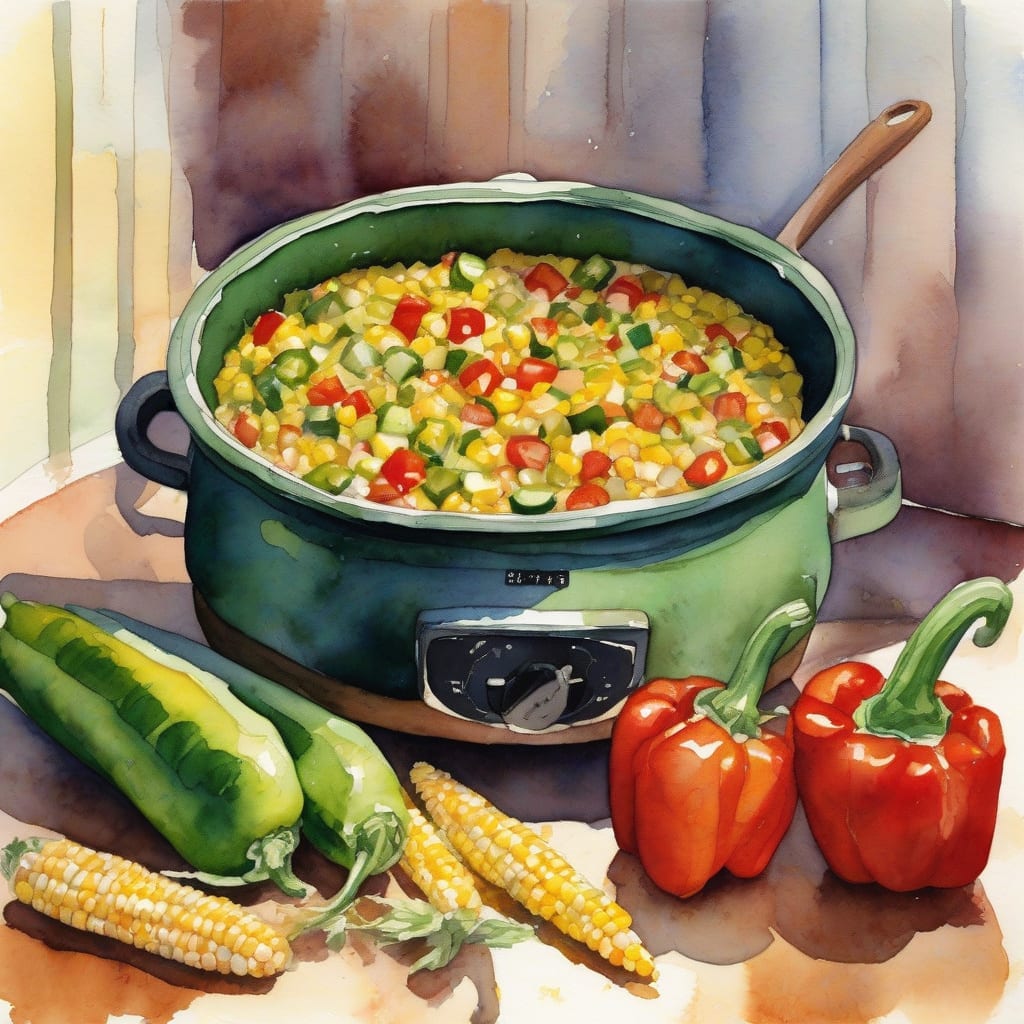 crock pot succotash recipe