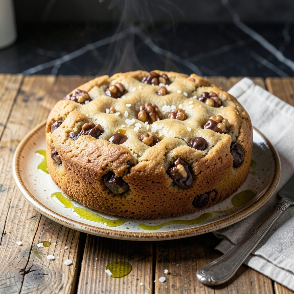Toll House Cookie Cake Recipe: Soft Center With Butterscotch Bits