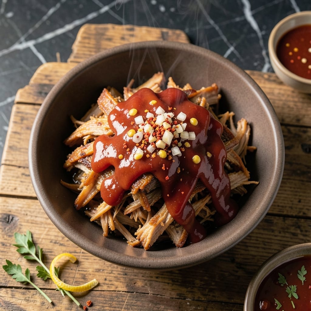 North Carolina Barbecue Recipe Slow Cooker: Vinegar-Based Tang with Pull-Apart Pork