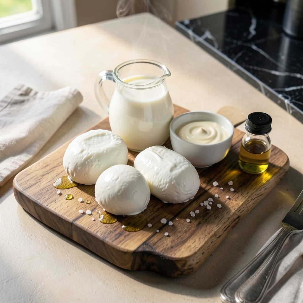 Recipe for Fresh Mozzarella: Homemade Creamy Stretch in 30 Minutes