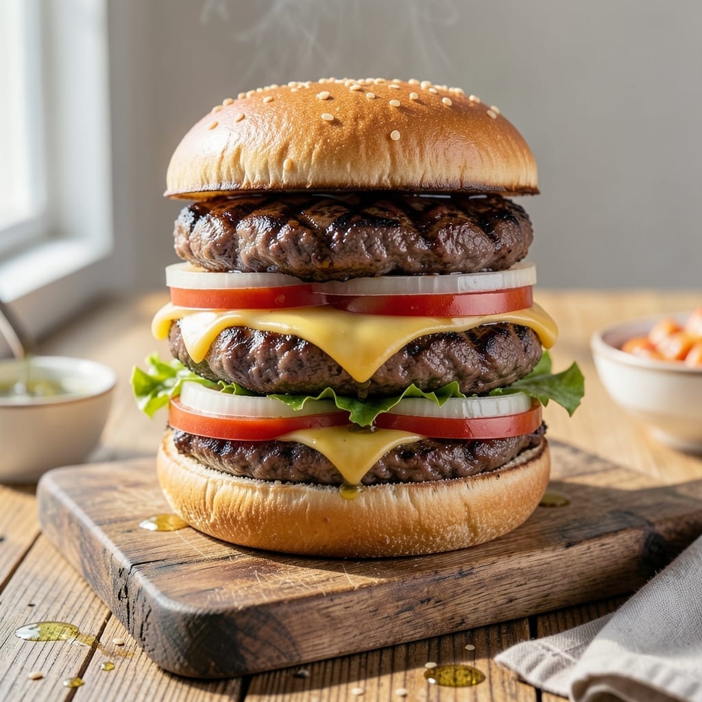 Best Homemade Grilled Hamburger Recipe: Backyard BBQ Champion