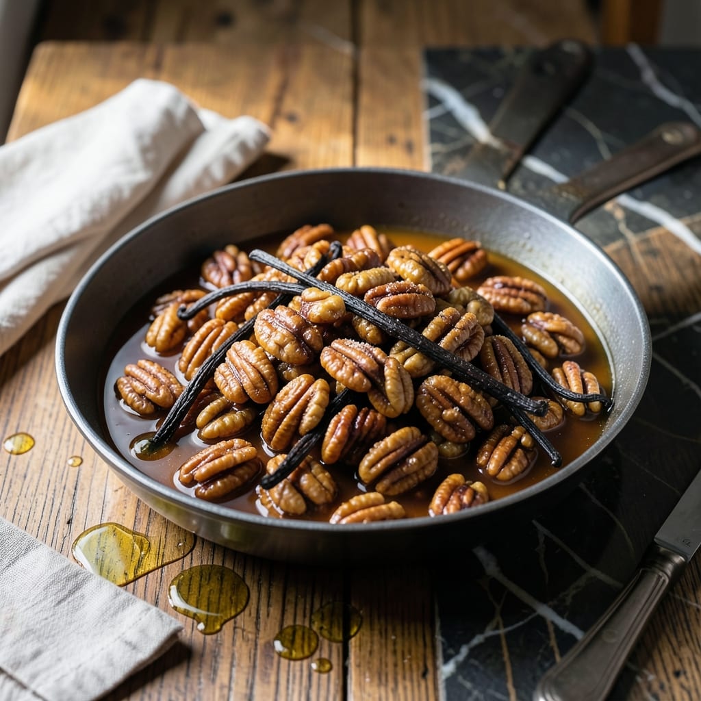 Recipe for Wet Walnuts for Ice Cream: Buttery Nut Clusters with Caramelized Crunch