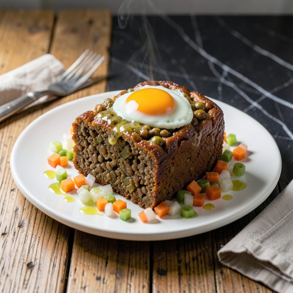Lentil Loaf Recipe With Egg: Savory Plant-Based Centerpiece With Binding Perfection