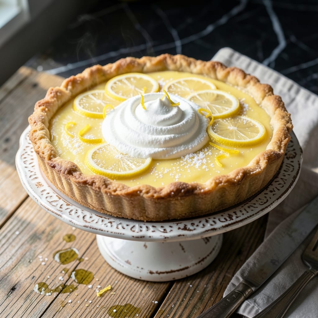 Sour Cream Lemon Pie Marie Callender's Recipe: Tangy Cream Filling in a Buttery Crust