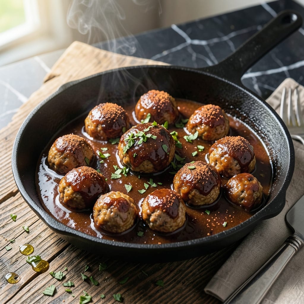 Meatball Barbecue Sauce Recipe: Sweet and Smoky Glaze for Meatballs Meatball Barbecue Sauce Recipe: Sweet and Smoky Glaze for Meatballs