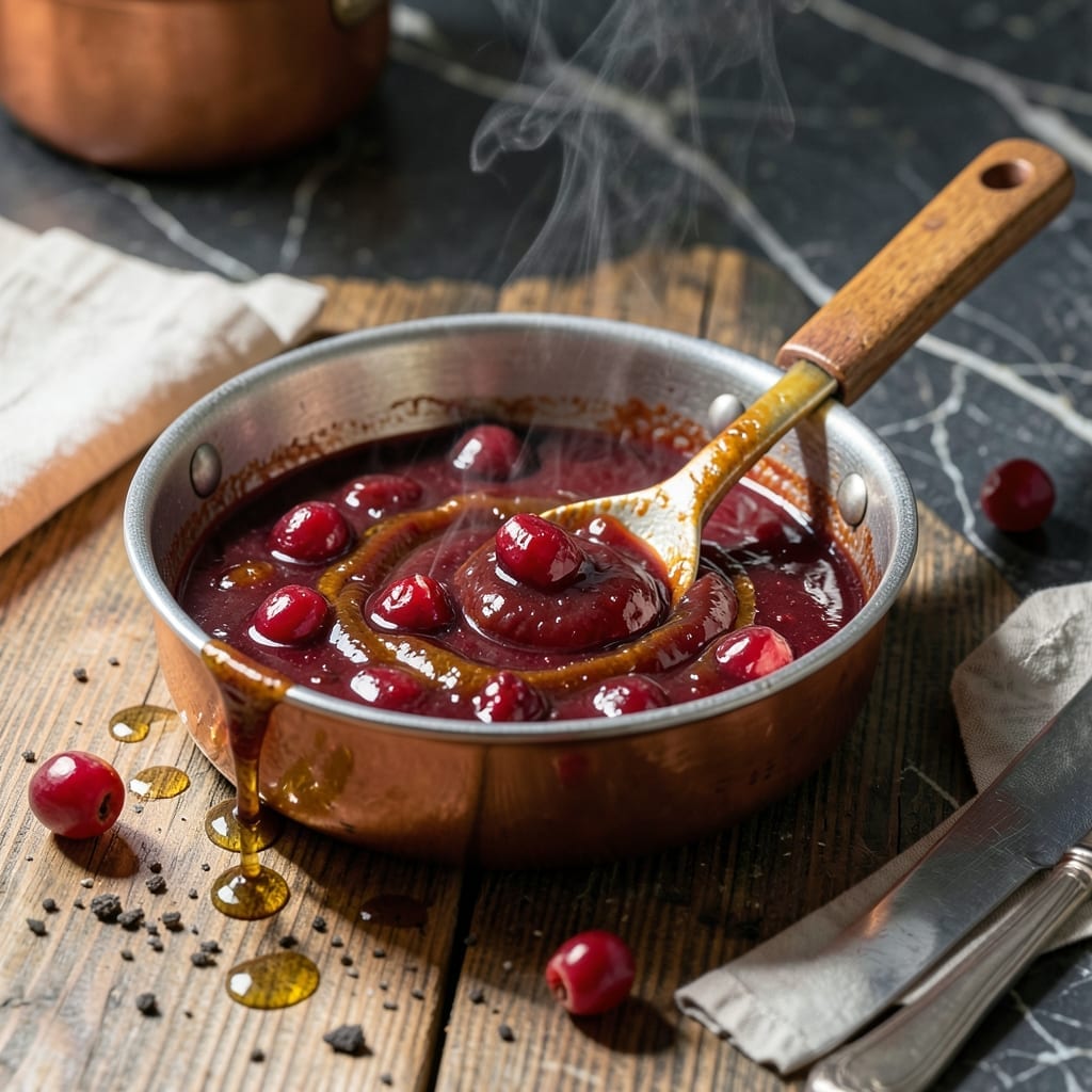 Cranberry Barbecue Sauce Recipe: Tart-Sweet Glaze with Winter Spice Cranberry Barbecue Sauce Recipe: Tart-Sweet Glaze with Winter Spice