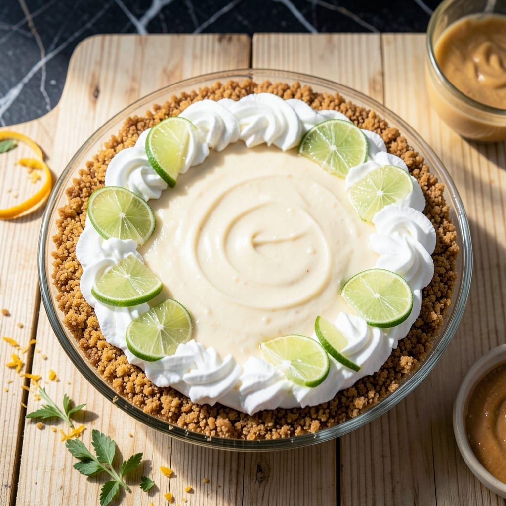Houston's Key Lime Pie Recipe: Zesty Citrus Burst With Buttery Crust