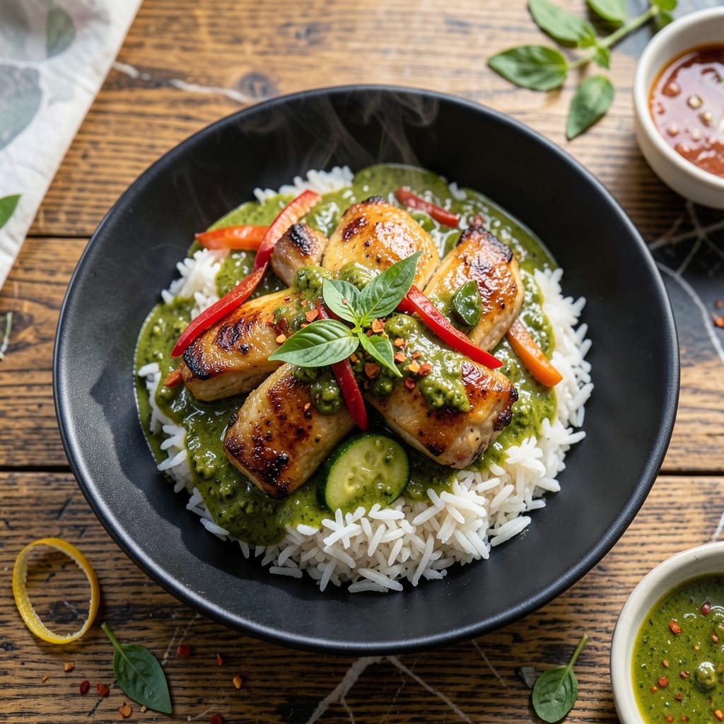 Jamie Oliver's Green Thai Chicken Curry Recipe: Authentic Spices in Creamy Coconut Broth